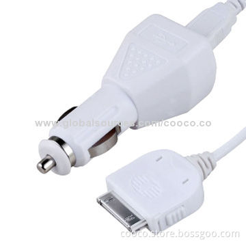 In-car Chargers with 5V/1A Output and Protection Function, Suitable for iPhone